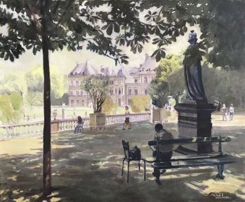 Michel Jean - Le jardin et le palais du luxembourg 