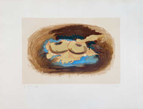 Georges Braque - Pommes et Feuilles