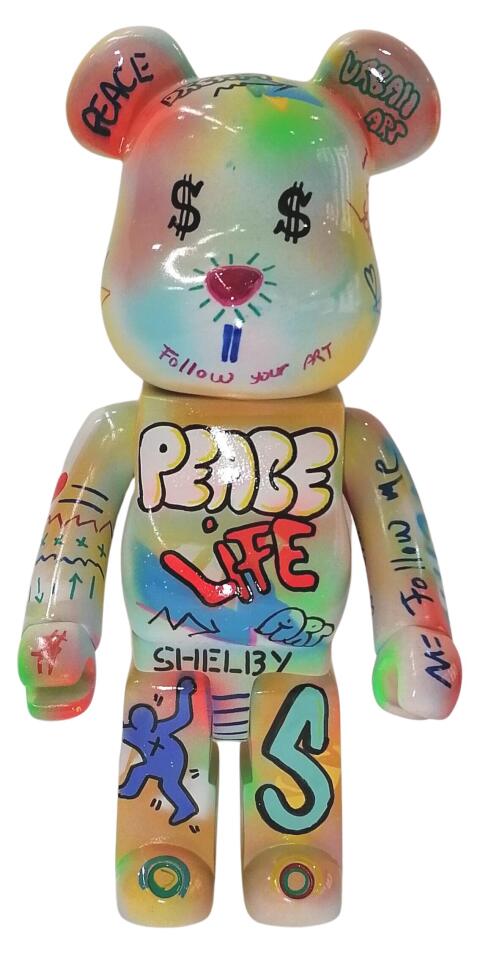 Shelby - Bearbrick Street Art Peace II