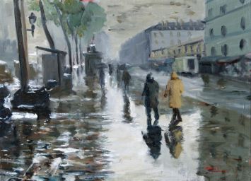 Michel Jean - Sous la pluie 