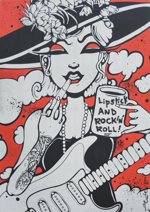 Lipstick and Rock'n'roll (Edition of 7)