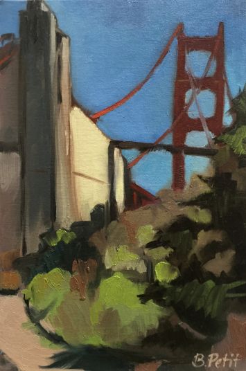 Barbara Petit Lisy - The golden gate from sausalito