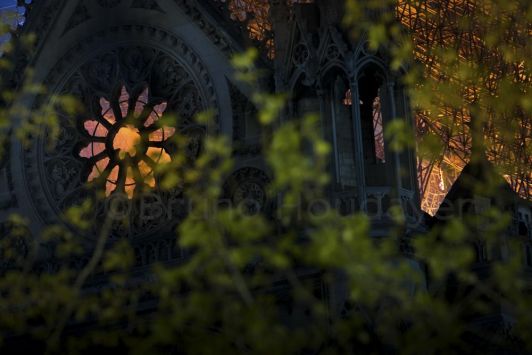 Bruno Houdayer - 02_la grâce : Notre-Dame de Paris en proie aux flammes 