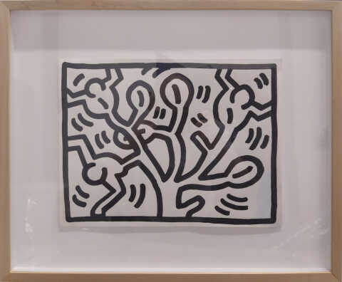 Keith Haring - Sans titre - Pop Up Store drawing