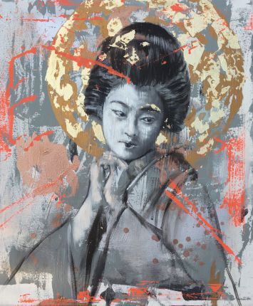 Sabine Rusch - Praying geisha