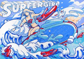 Surfer girl 