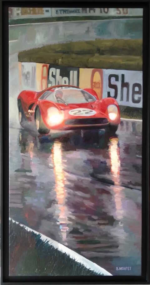 Benoît Montet - Ferrari 22 sous la pluie