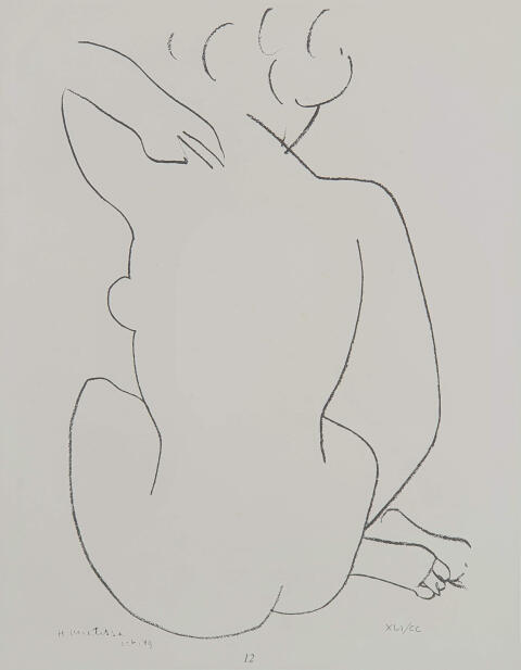 Henri Matisse - Nu de dos