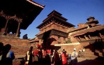 Leroyphoto - Temple à katmandou népal 