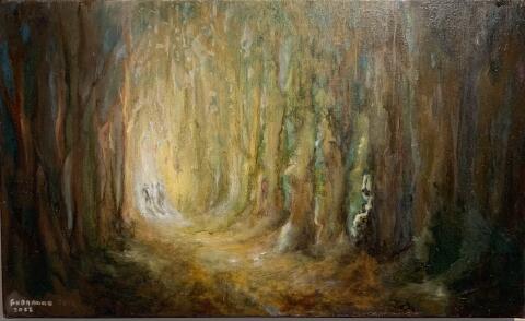 Lisbeth Buonanno - La forêt de Merlin l'Enchanteur