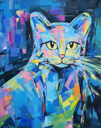 Anastasia Schull - Le chat 