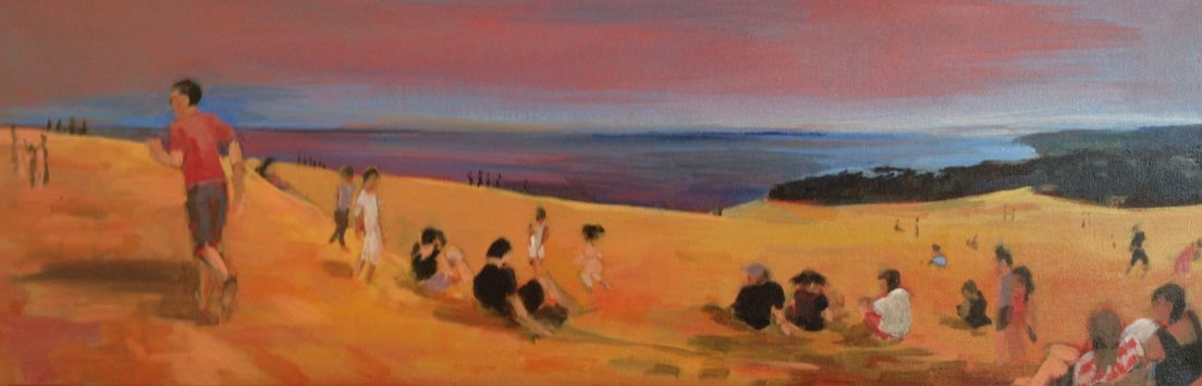 Alexandra Chauchereau - Série plage: dune du pilat 2