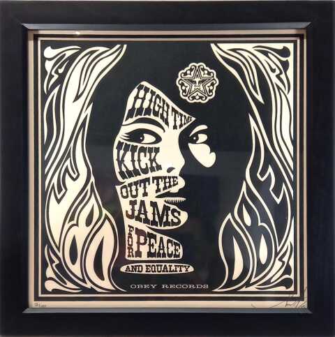 Shepard Fairey - High Time Kick Out The Jams For Peace And Equality