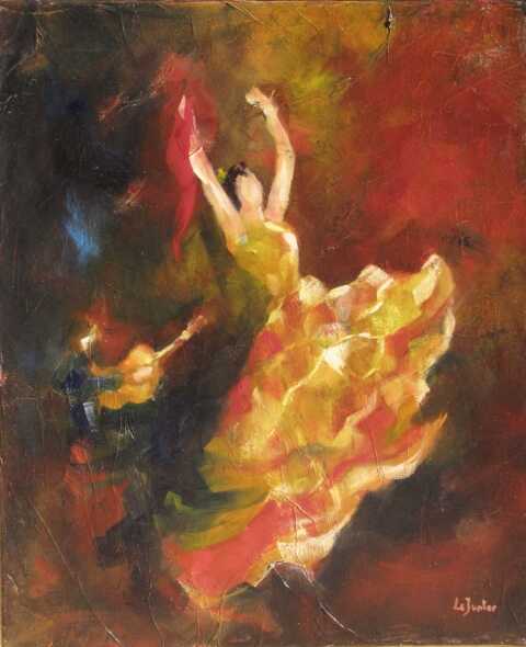 Jean-Noël Le Junter - Danseuse de Flamenco