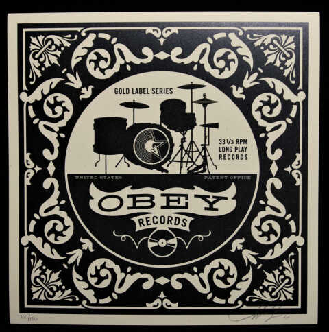 Shepard Fairey - Party At The Moontower : Drum