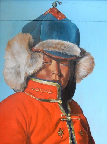 Patrick Lachevre - Jeune garçon mongol 