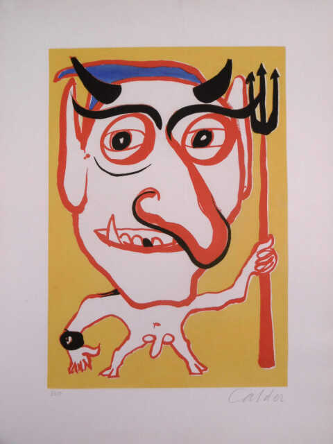 Alexander Calder - Portrait de Constantin Tacou