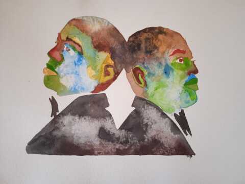 Gilles Konop - Colorful Twins