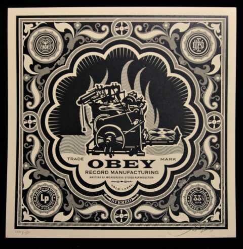 Shepard Fairey - Party At The Moontower : Printing Press