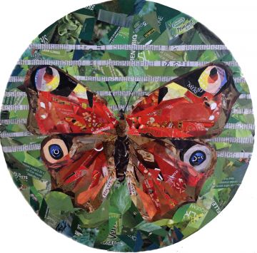 Laurence Hochin - Papillon paon du jour