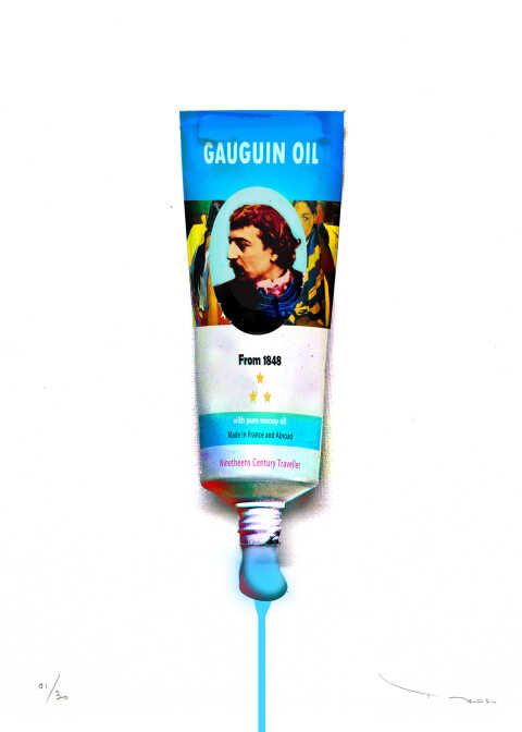 TEHOS - Tehos paint tube - Gauguin oil