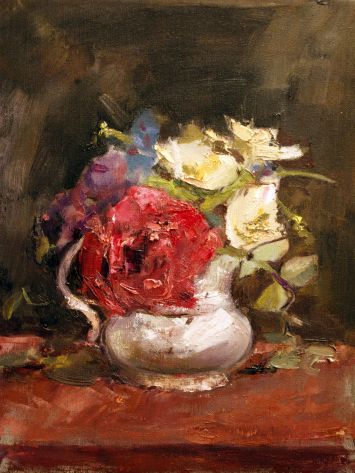 Jacqueline Rosedalen - Roses à l'huile 