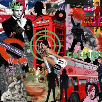 HOLLY WATT - London calling collage