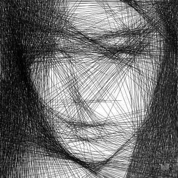 Woman out of lines 1 