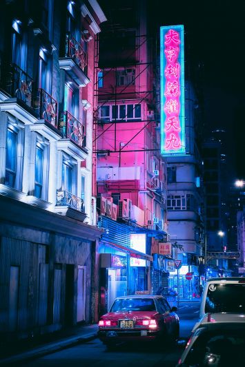 Hong Kong neon street °1 