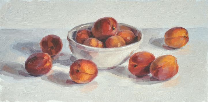 Abricots dans un bol