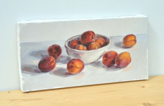 Abricots dans un bol