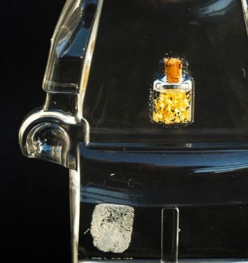 Sérigraphie roboclusion gold perfume