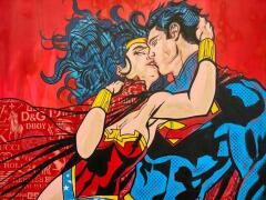 Superman and Wonder Woman / The Last Kiss.