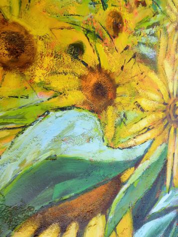 Sunflower army - hommage à Van Gogh