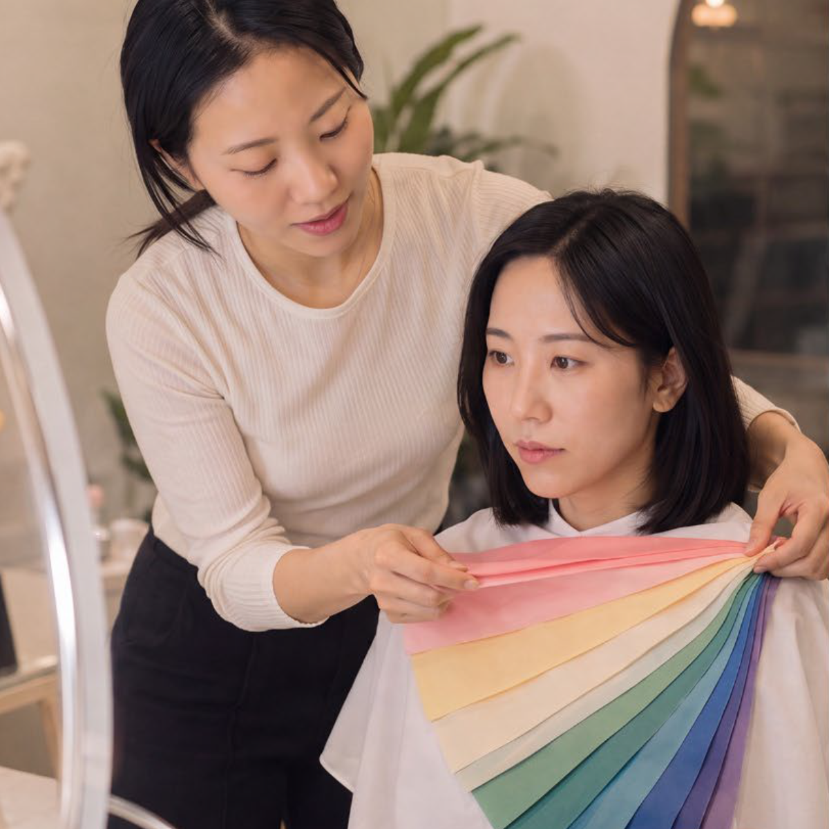 예술가의 골격 분석 퍼스널 메이크업