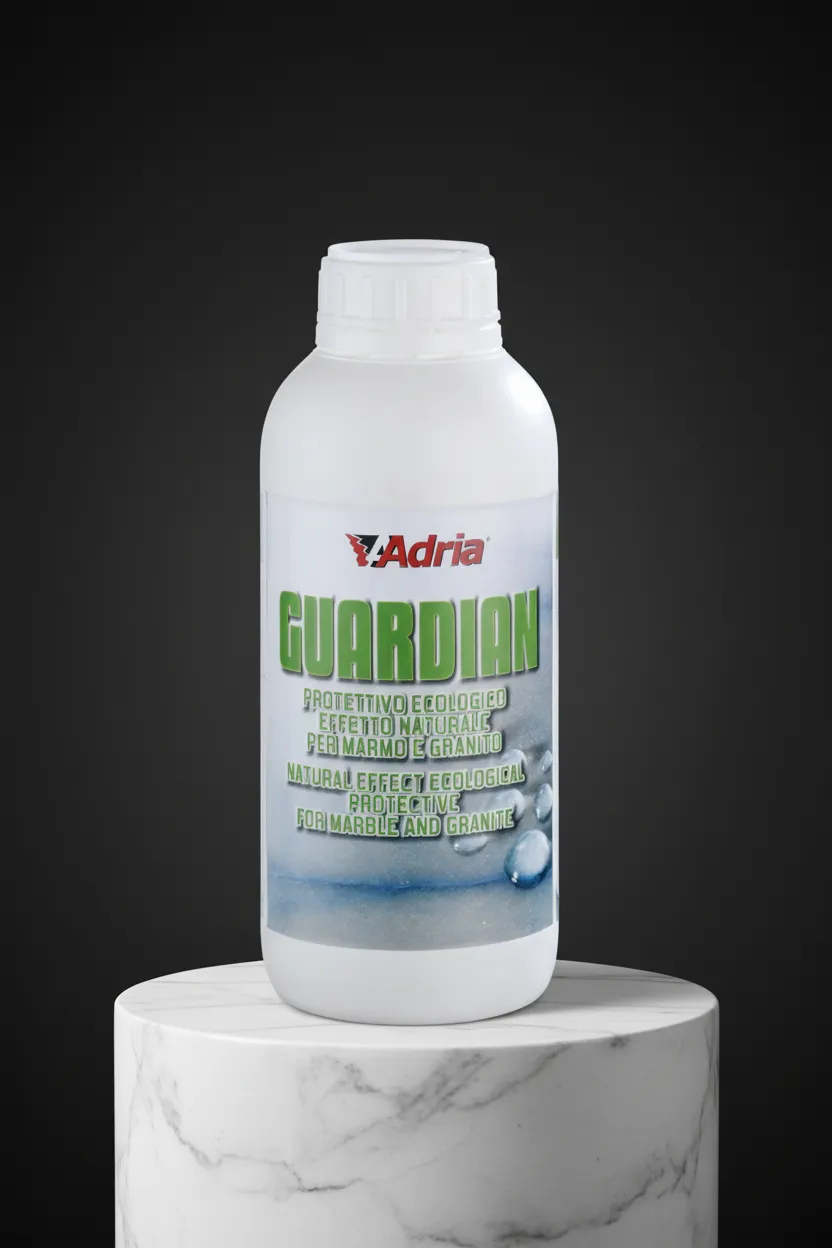Adria Guardian: protettivo ecologico per marmo e granito. Effetto naturale per le tue superfici preziose.
