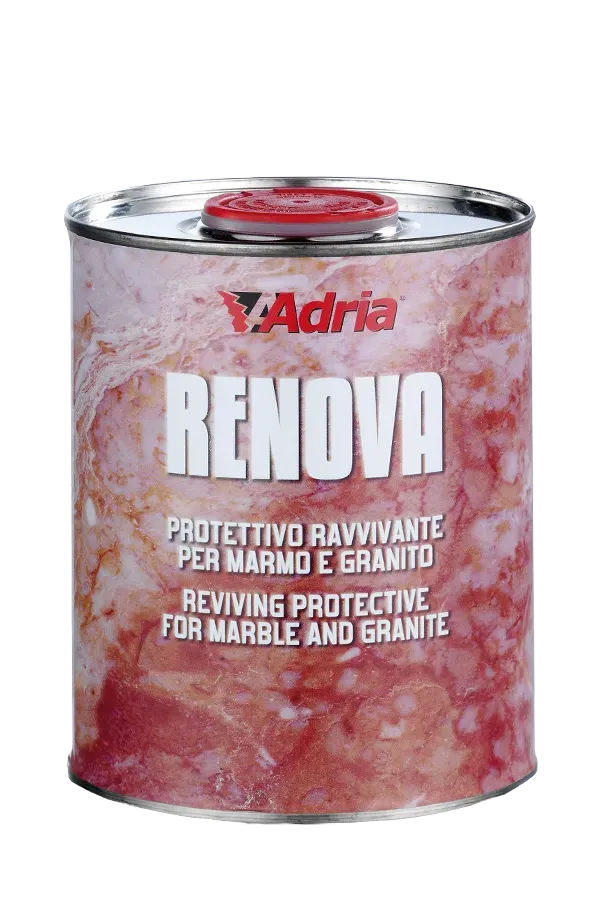 Adria Renova: schützendes Auffrischungsmittel für Marmor und Granit.