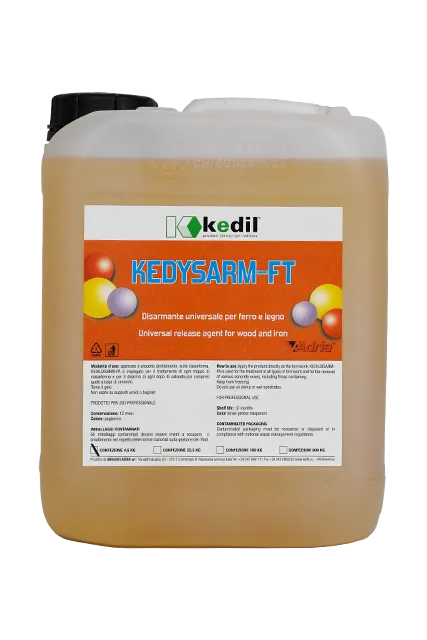 Una tanica di disarmante universale per ferro e legno KEDYSARM-FT di Kedil.