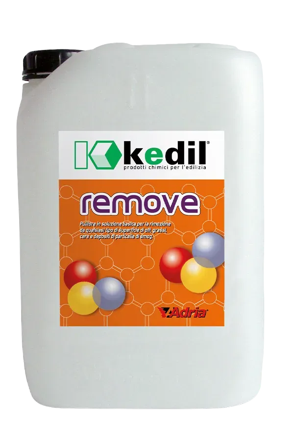 Kkedil remove: powerful cleaner for oils, greases, waxes, and smog deposits on all surfaces.