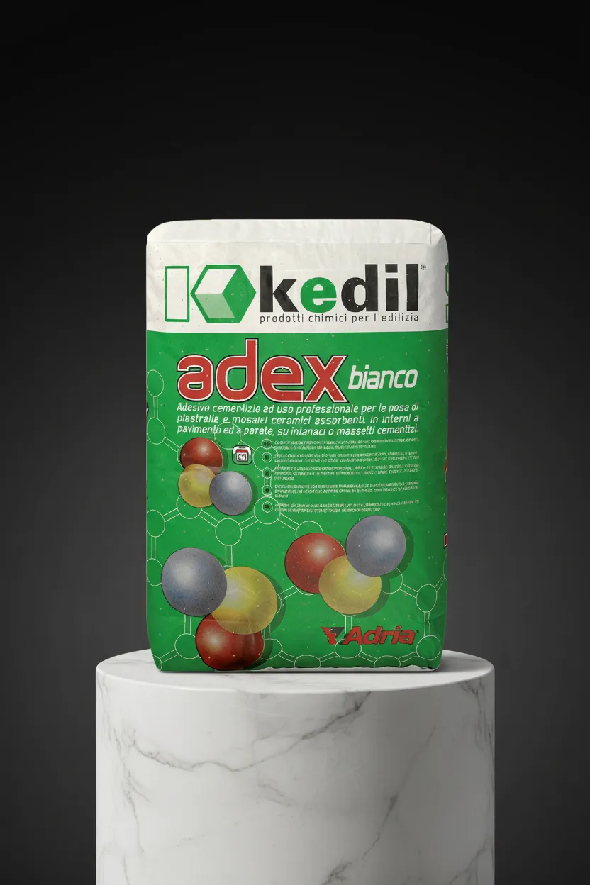 Borsa di adesivo cementizio Kedil Adex Bianco
