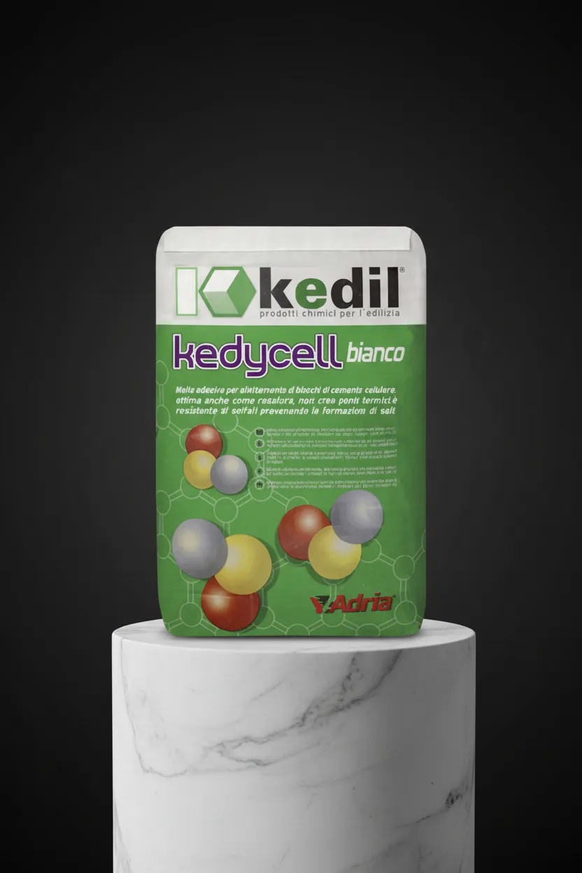 Sack Kedil Kedysell Klebemörtel Weiß.