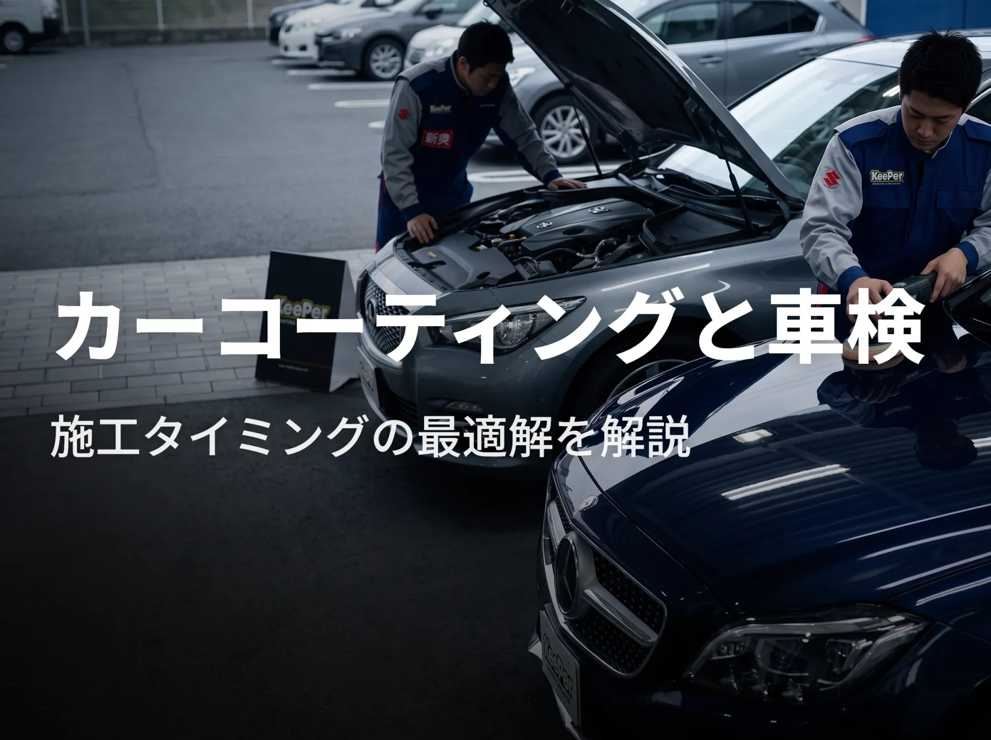 カーコーティングと車検：施工タイミングの最適解を解説