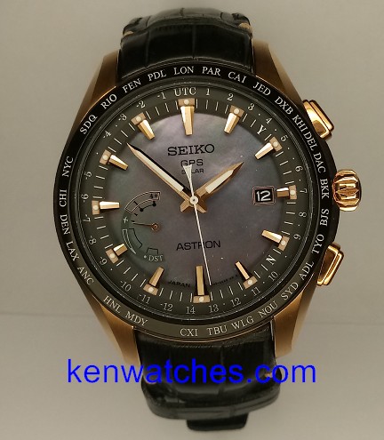 Ken's Watches 名錶廊 | Seiko Astron GPS Solar World Time Novak Djokovic Ltd