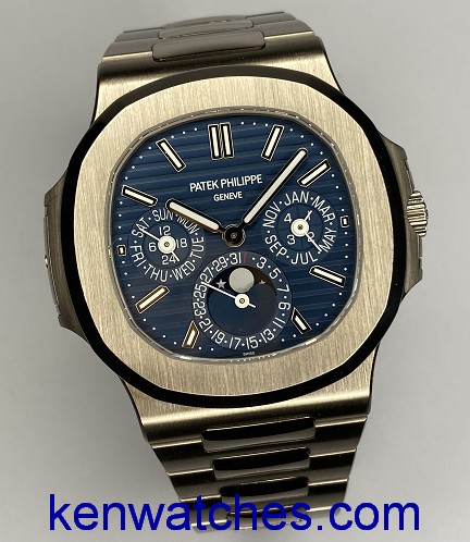 Patek Philippe Nautilus Perpetual Calendar 18K White Gold 5740-1G-001