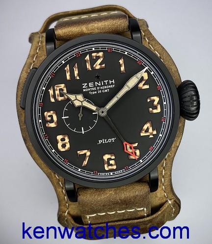 飞行员系列 Type 20 GMT 限量:1903 只