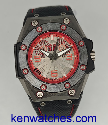 Oktopus Double Date Red Titanium LTD: 88pcs