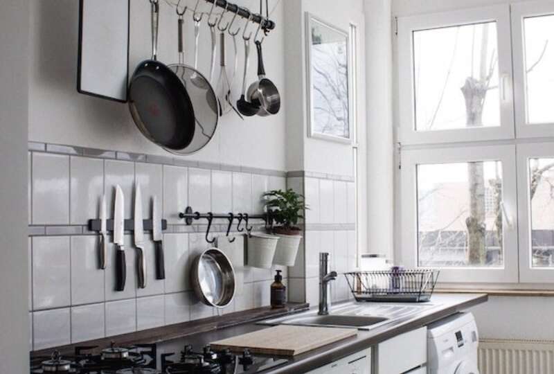 Hoogglans keukenblad