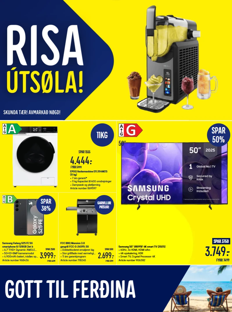 Risa útsøla!