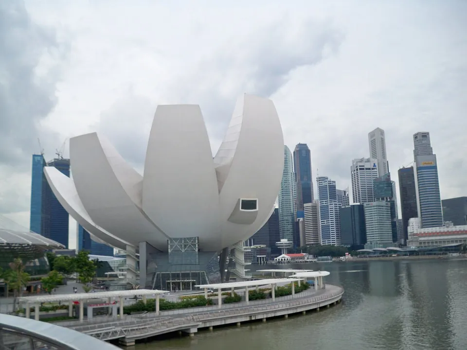 ArtScience Museum, Marina Bay Sands, Singapore - 20111106 — destination photography from Singapore