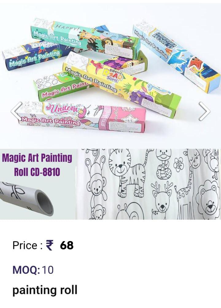 Kids Painting Roll